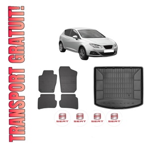Set Covorase Presuri Auto Si Tavita Portbagaj SEAT IBIZA IV (6J5, 6P1) din 2008-2017 SEAT