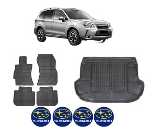 Set Covorase Presuri Auto Si Tavita Portbagaj SUBARU FORESTER (SJ_) din 2012-2013 SUBARU - Img 2
