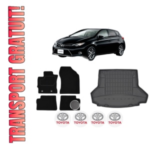 Set Covorase Presuri Auto Si Tavita Portbagaj TOYOTA AURIS (_E18_) din 2012-2018 TOYOTA