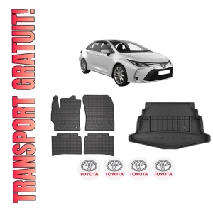 Set Covorase Presuri Auto Si Tavita Portbagaj TOYOTA COROLLA Hatchback (_E21_, _EA1_, _EH1_) din 2018-2023 TOYOTA