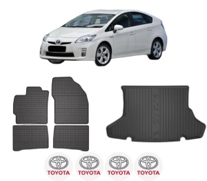 Set Covorase Presuri Auto Si Tavita Portbagaj TOYOTA PRIUS (_W3_) din 2008-2016 TOYOTA - Img 2