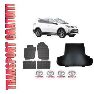 Set Covorase Presuri Auto Si Tavita Portbagaj TOYOTA RAV 4 IV VAN (_A4_) din 2012-2018 TOYOTA