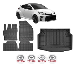 Set Covorase Presuri Auto Si Tavita Portbagaj TOYOTA YARIS (_P21_, _PA1_, _PH1_) din 2020-2024 TOYOTA - Img 2