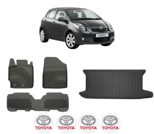 Set Covorase Presuri Auto Si Tavita Portbagaj TOYOTA YARIS (_P9_) din 2005-2014 TOYOTA - Img 2