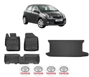 Set Covorase Presuri Auto Si Tavita Portbagaj TOYOTA YARIS (_P9_) din 2005-2014 TOYOTA - Img 2