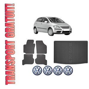 Set Covorase Presuri Auto Si Tavita Portbagaj Volkswagen GOLF PLUS V (5M1, 521) din 2004-2013 Volkswagen