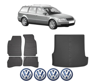 Set Covorase Presuri Auto Si Tavita Portbagaj Volkswagen PASSAT B5.5 Variant (3B6) din 2000-2005 Volkswagen - Img 2