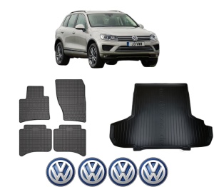 Set Covorase Presuri Auto Si Tavita Portbagaj Volkswagen TOUAREG (7P5, 7P6) din 2010-2018 Volkswagen - Img 2