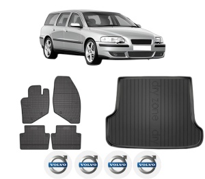 Set Covorase Presuri Auto Si Tavita Portbagaj VOLVO V70 II (285) din 1999-2008 VOLVO - Img 2