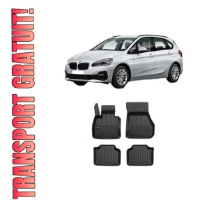Set covorase presuri BMW Seria 2 Active Tourer (F45) din 2013-2021, auto, din cauciuc thermoplastic, BMW Seria