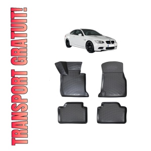 Set covorase presuri BMW Seria 3 E92 din 2005-2012, auto, din cauciuc thermoplastic