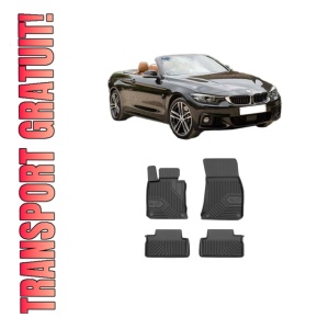 Set covorase presuri BMW Seria 4 Convertible (F33, F83) din 2013-2020, auto, din cauciuc thermoplastic, BMW Seria