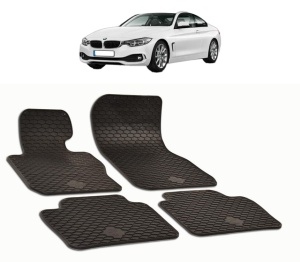 Set covorase presuri BMW Seria 4er F32 din 2013-2020, auto, din cauciuc thermoplastic - Img 2