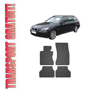 Set covorase presuri BMW Seria 5 Touring (E61) din 2004-2010, auto, din cauciuc thermoplastic, BMW Seria