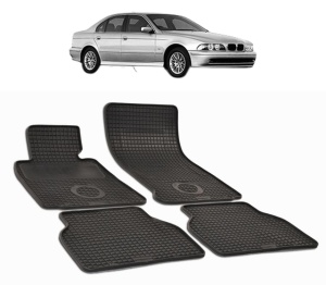 Set covorase presuri BMW Seria 5er E 39 din 1996-2004, auto, din cauciuc thermoplastic - Img 2