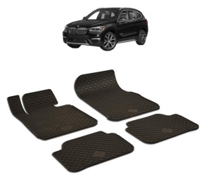Set covorase presuri BMW Seria X1 F48 INCLUSIV HYBRID din 2015-2021, auto, din cauciuc thermoplastic - Img 2