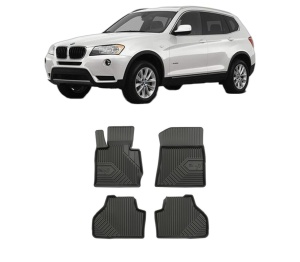 Set covorase presuri BMW Seria X3 (F25) din 2010-2017, auto, din cauciuc thermoplastic, BMW Seria - Img 2