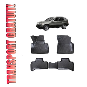Set covorase presuri BMW Seria X5 E53 din 1999-2006, auto, din cauciuc thermoplastic