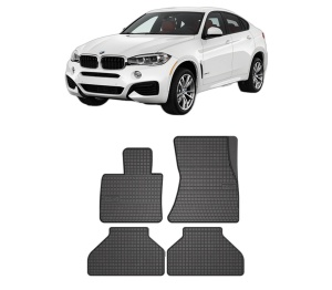 Set covorase presuri BMW Seria X6 (F16, F86) din 2014-2019, auto, din cauciuc thermoplastic, BMW Seria - Img 2