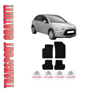Set Covorase Presuri CITROEN C3 II (SC_) din 2009-2016, Auto, Material Textil Mocheta, CITROEN