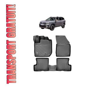 Set covorase presuri DACIA DUSTER 4X4 HM FACELIFT din 2022-2024, auto, din cauciuc thermoplastic - Img 8