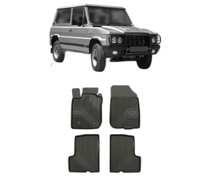 Set covorase presuri DACIA DUSTER din 2010-2023, auto, din cauciuc thermoplastic, DACIA - Img 2