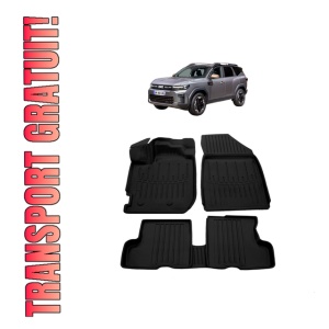 Set covorase presuri DACIA DUSTER din 2018-2024, auto, din cauciuc thermoplastic - Img 8