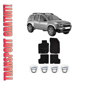Set Covorase Presuri DACIA DUSTER (HS_) din 2010-2018, Auto, Material Textil Mocheta, DACIA