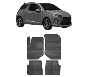 Set covorase presuri DS DS3 CROSSBACK din 2019, auto, din cauciuc thermoplastic, DS - Img 2