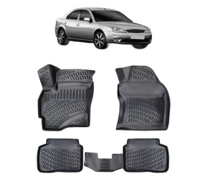 Set covorase presuri FORD MONDEO III din 2000-2007, auto, din cauciuc thermoplastic - Img 6