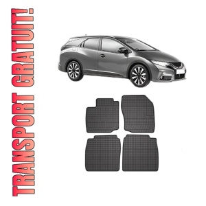 Set covorase presuri HONDA CIVIC IX Tourer (FK) din 2014-2016, auto, din cauciuc thermoplastic, HONDA