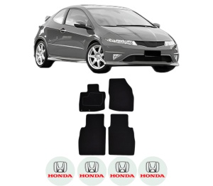 Set Covorase Presuri HONDA CIVIC VIII Hatchback (FN, FK) din 2005-2012, Auto, Material Textil Mocheta, HONDA - Img 2