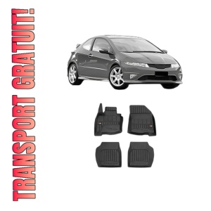 Set covorase presuri HONDA CIVIC VIII Hatchback (FN, FK) din 2005-2012, auto, din cauciuc thermoplastic, HONDA