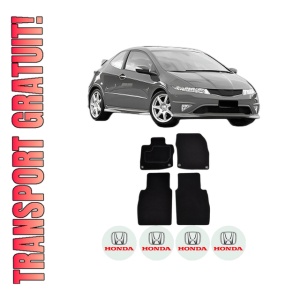 Set Covorase Presuri HONDA CIVIC VIII Hatchback (FN, FK) din 2005-2012, Auto, Material Textil Mocheta, HONDA