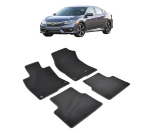 Set covorase presuri HONDA CIVIC X FOUR DOORS din 2016, auto, din cauciuc thermoplastic - Img 7