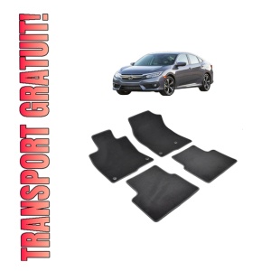 Set covorase presuri HONDA CIVIC X FOUR DOORS din 2016, auto, din cauciuc thermoplastic - Img 8