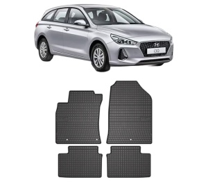 Set covorase presuri HYUNDAI i30 Kombi Van (PDE) din 2017-2020, auto, din cauciuc thermoplastic, HYUNDAI - Img 2