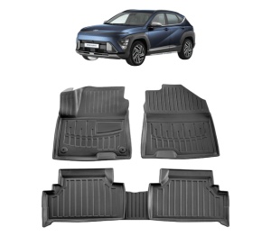 Set covorase presuri HYUNDAI KONA ELECTRIC din 2018, auto, din cauciuc thermoplastic - Img 2