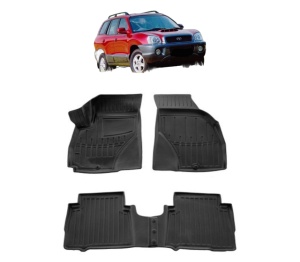 Set covorase presuri HYUNDAI SANTA FE I SM din 2001-2006, auto, din cauciuc thermoplastic - Img 2