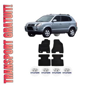 Set Covorase Presuri HYUNDAI TUCSON (JM) din 2004-2010, Auto, Material Textil Mocheta, HYUNDAI