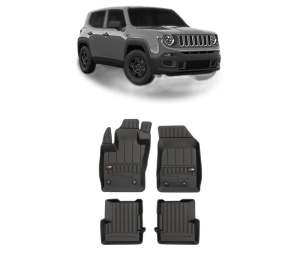 Set covorase presuri JEEP RENEGADE VAN (BU, B1) din 2014-2018, auto, din cauciuc thermoplastic, JEEP - Img 2