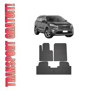 Set covorase presuri KIA SORENTO III (UM) din 2015-2020, auto, din cauciuc thermoplastic, KIA