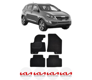 Set Covorase Presuri KIA SPORTAGE III (SL) din 2010-2015, Auto, Material Textil Mocheta, KIA - Img 2