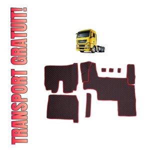 Set covorase presuri MAN TGX EURO 5. NEGRU din 2008-2015, auto, din cauciuc thermoplastic