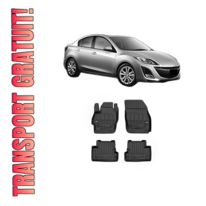 Set covorase presuri MAZDA 3 Saloon (BL) din 2008-2014, auto, din cauciuc thermoplastic, MAZDA