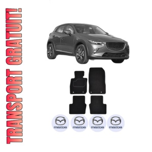 Set Covorase Presuri MAZDA CX-3 (DK) din 2015-2018, Auto, Material Textil Mocheta, MAZDA