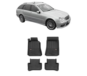 Set covorase presuri MERCEDES-BENZ C-CLASS T-Model (S203) din 2001-2007, auto, din cauciuc thermoplastic, MERCEDES-BENZ - Img 2
