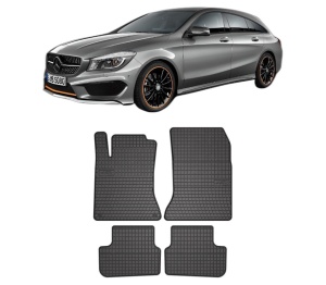 Set covorase presuri MERCEDES-BENZ CLA Shooting Brake (X117) din 2015-2019, auto, din cauciuc thermoplastic, MERCEDES-BENZ - Img 2