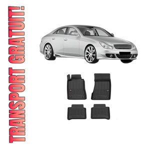 Set covorase presuri MERCEDES-BENZ CLS (C219) din 2004-2010, auto, din cauciuc thermoplastic, MERCEDES-BENZ
