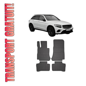 Set covorase presuri MERCEDES-BENZ GLC (X253) din 2015-2022, auto, din cauciuc thermoplastic, MERCEDES-BENZ
